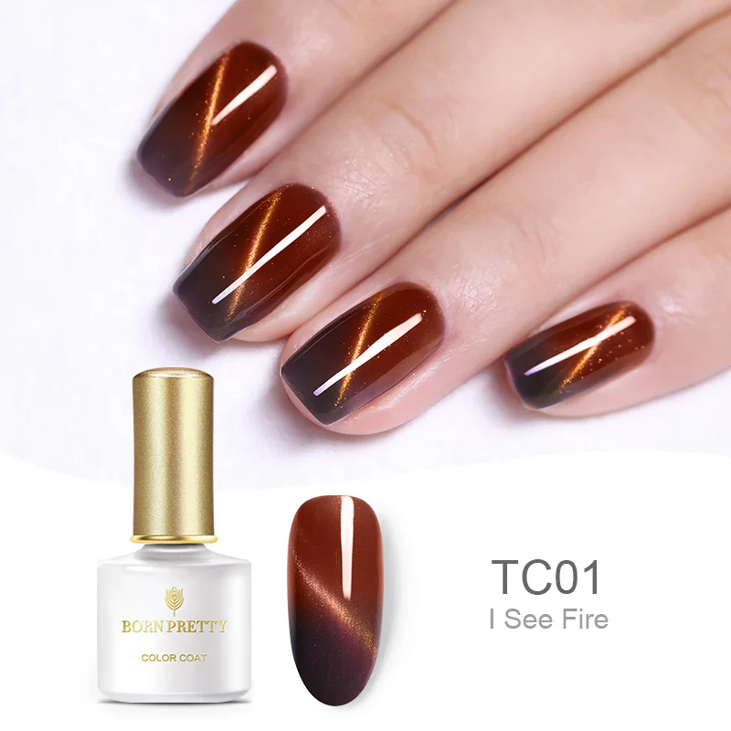 BP-TC01 BORN PRETTY 5D Гель-лак для использования с магнитом лак Профессиональный замачиваемый гель лак для ногтей магнит УФ светодиодный Гель-лак для маникюра сделай сам - Цвет: BP-TC01