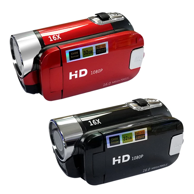 Цифровая видеокамера 16 МП 2 7 дюйма HD 1080P камера 16X цифровой зум видеорегистратор