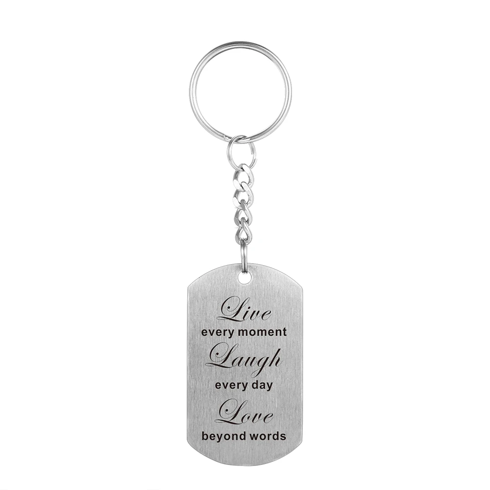 Военная армейская стильная цепочка с подвеской из нержавеющей стали в форме