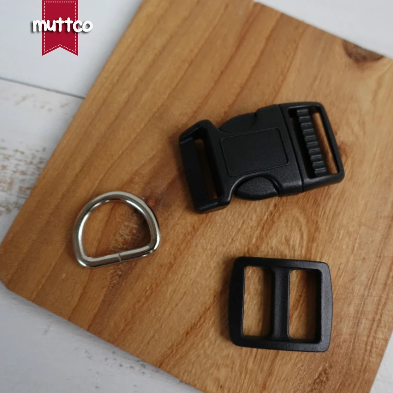 (Пластиковая пряжка + Регулируемая D образное кольцо) ошейник для собаки сделай