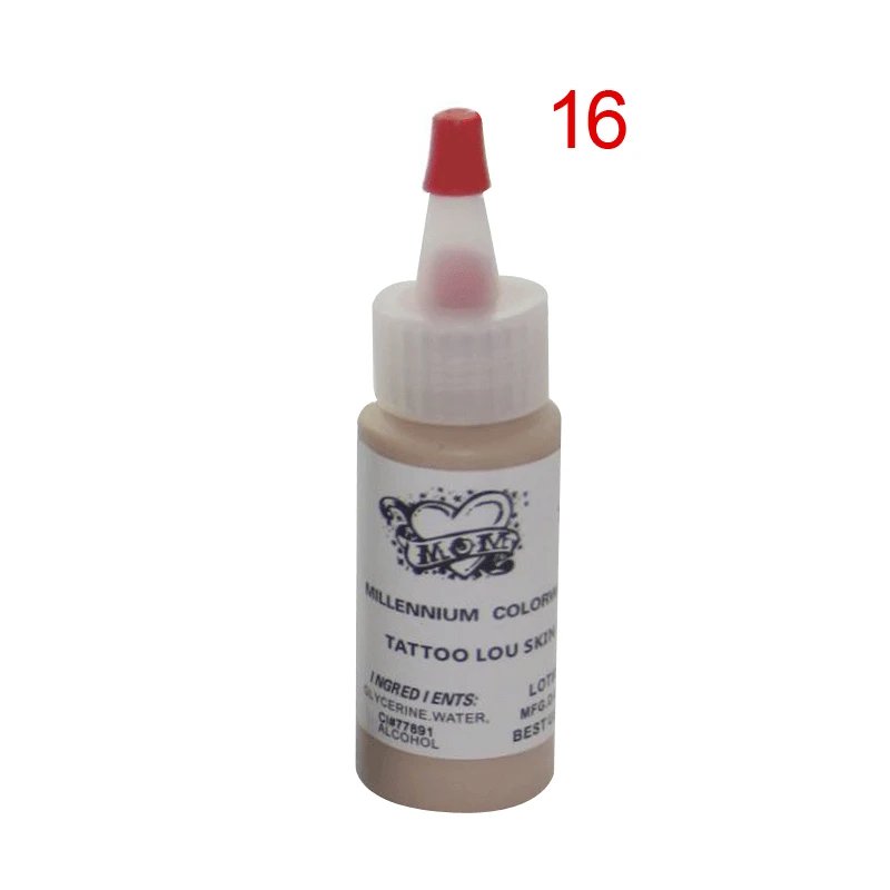 

5pcs TATTOO LOU SKIN TONE colors tattoo ink permanent makeup pigment 30ml/bottle(1OZ) paint set for body makeup tattooing art