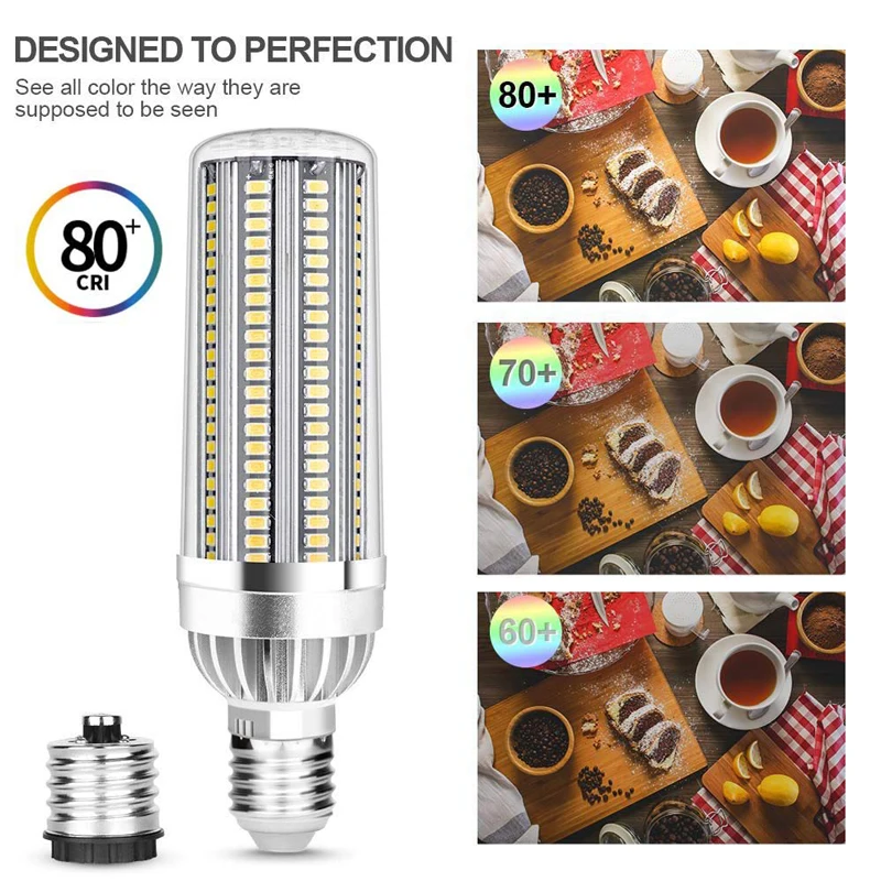 Суперъярсветодиодный Светодиодная лампа в виде кукурузы 54 Вт лампочка лампы с