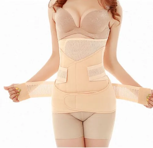 3in1 Waist Shapewear Breathable Belly Postpartum Abdominal Belt Recovery Belly/abdomen/pelvis Pregnant Reducer shaper | Мать и ребенок - Фото №1