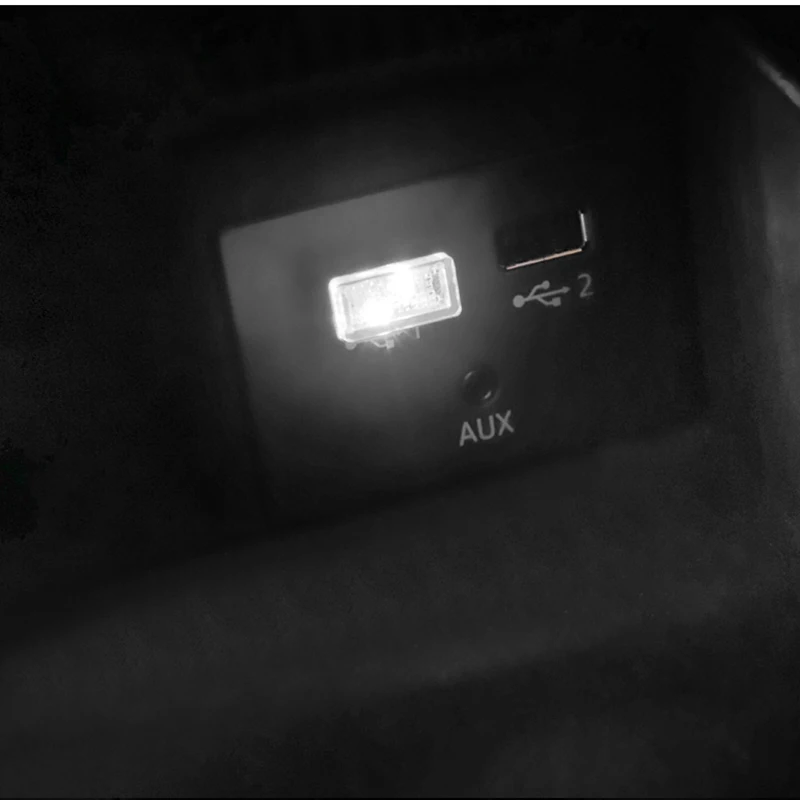 Автомобильный-Стайлинг USB светодиодный декоративный светильник для Land Rover Range Rover/Evoque/freelander/Discovery