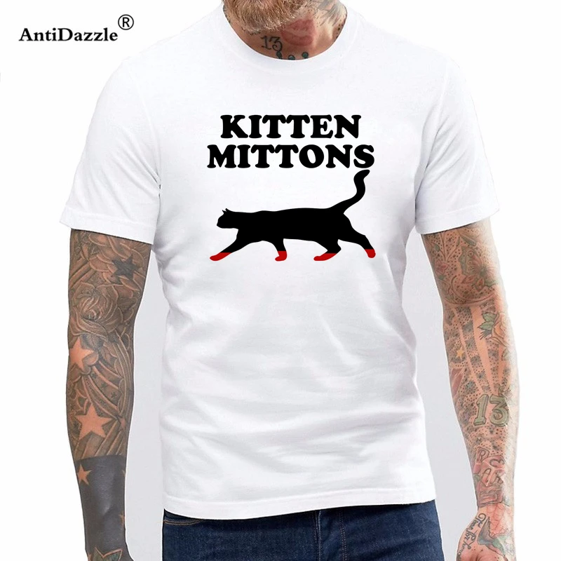 Это всегда солнечно в Филадельфии котенок MITTONS взрослых Футболка Для мужчин