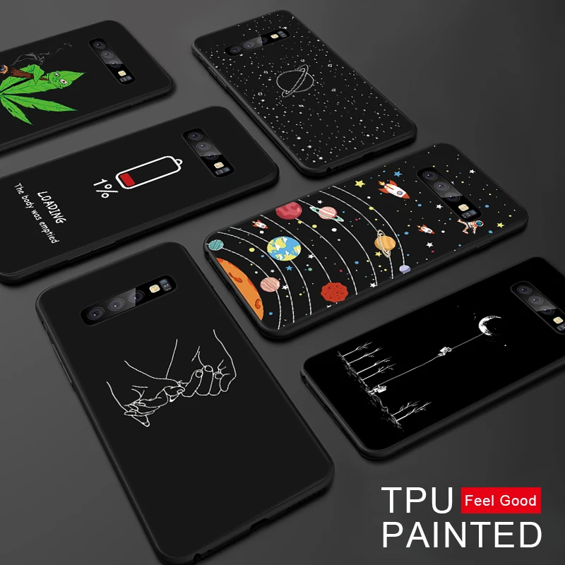 2019 Новый чехол для samsung Galaxy S10 Lite S9 S8 плюс A8S A8 2018 Note 9 8 Капа Plus Coque |