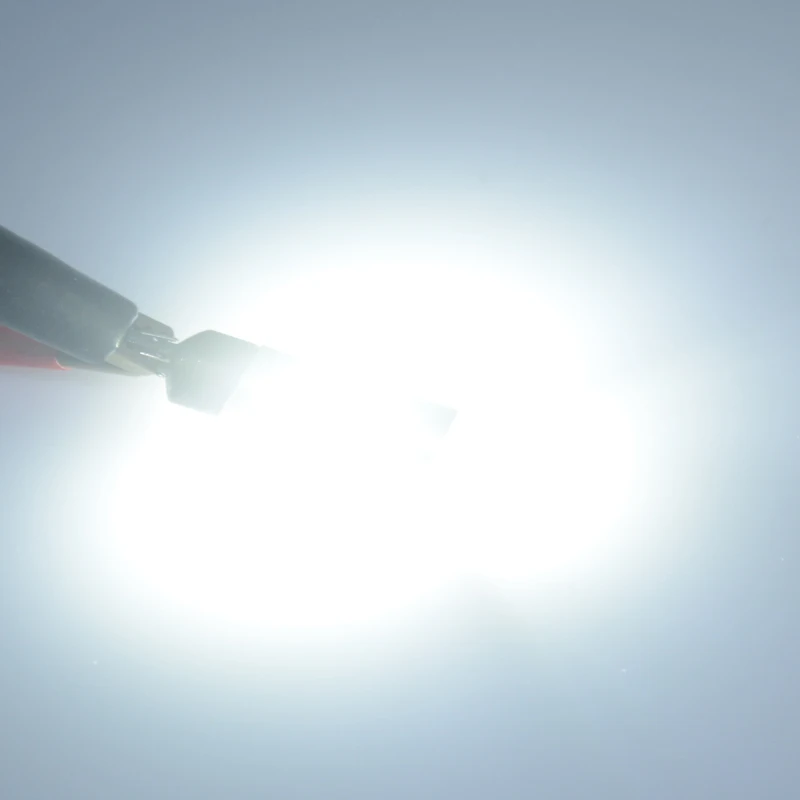 

JSTOP high quality XT led car Back lamps12V canbus External Lights white 6000k automobile Ba9s T4W 27SMD auto Reversing bulbs