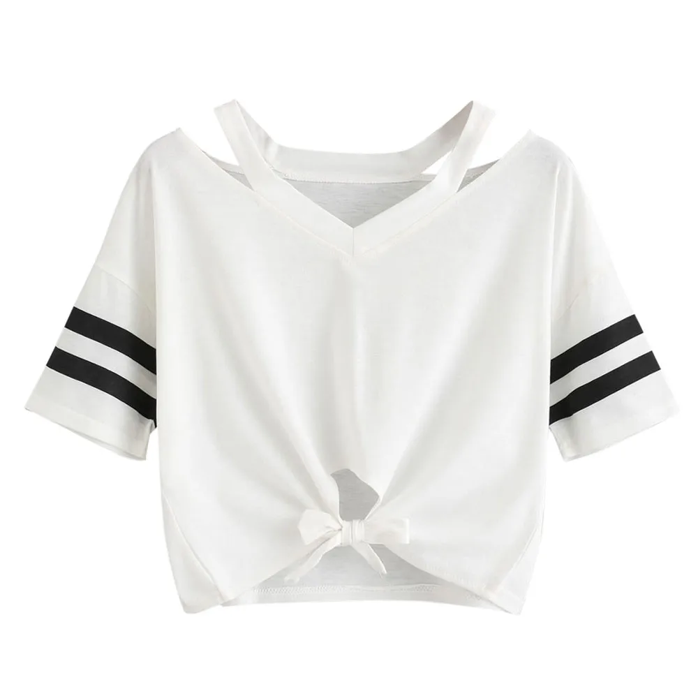 

Tshirt vintage Short T-Shirt Sleeve soft and comfortable Round Neck Casual Tops Ladies t shirt women L50/0122