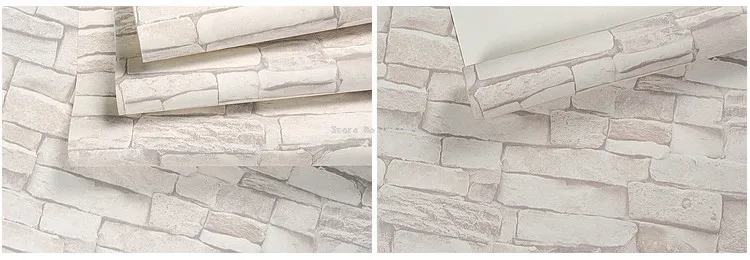 Ретро Имитация кирпича ПВХ обои для гостиной кафе бар ресторан 3D тиснение толстые экологически чистые обои 3 D скачать