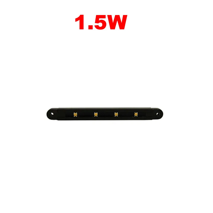 12 V AC DC мотор шестерни низкой Напряжение наружное светодиодное ландшафтное освещение Hardscape с ограничителем Подпорная стенка свет светодиодный свет бар монтажный кронштейн - Испускаемый цвет: 1.5W