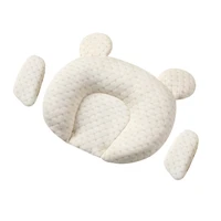 newborns baby u shaped pillow adjustable shaping pillow prevent flat head infant health care latex pillow neck guard cushion
