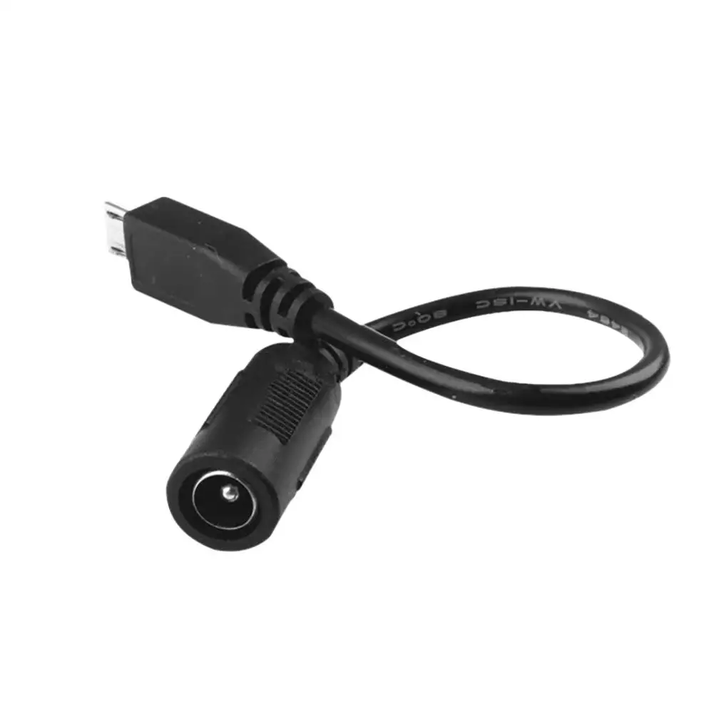 Штекер Micro USB 5 мм 2 1 адаптер для цилиндрического разъема постоянного тока разъем