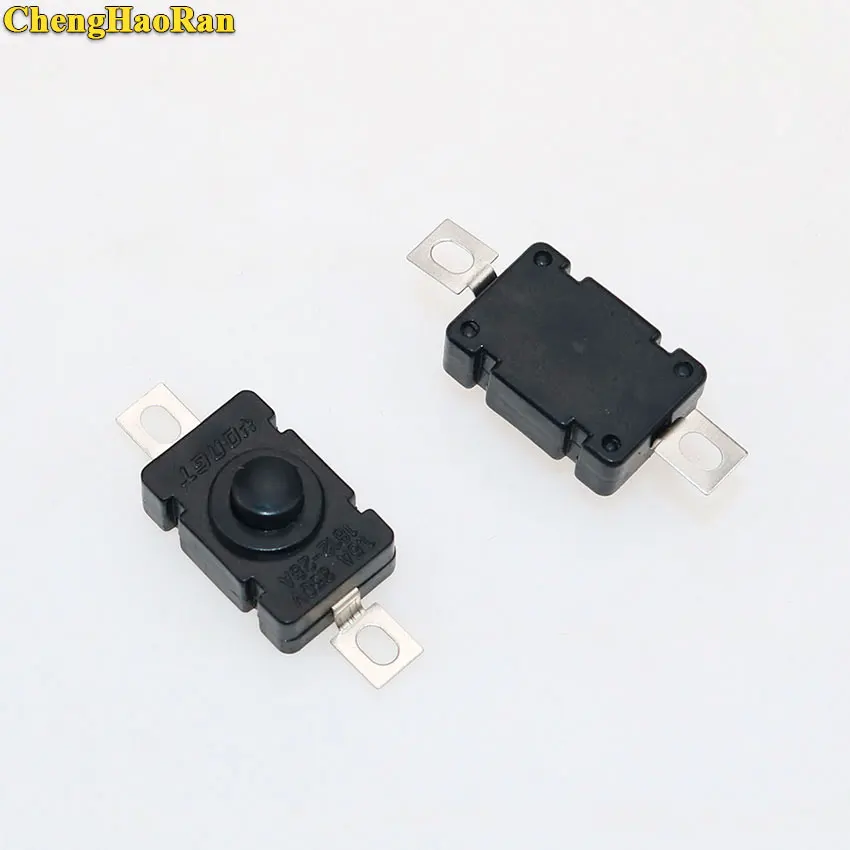 ChengHaoRan 1 шт. переключатели для фонарика самоблокирующиеся SMD типа 18x12 мм 5a 250 В