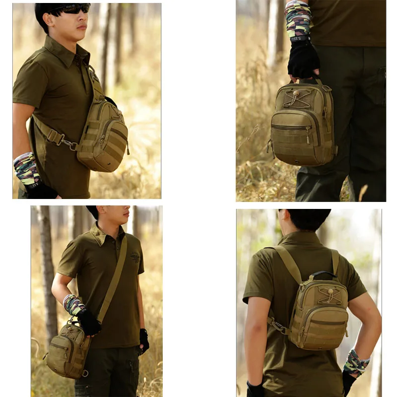 Нейлоновая сумка мессенджер через плечо Protector Plus водонепроницаемый военный