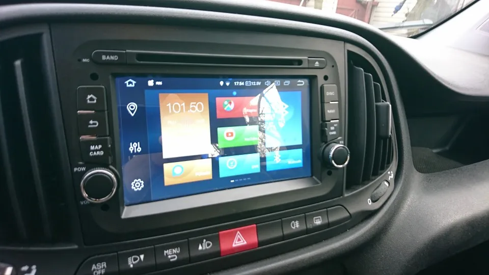7 &quotAndroid 8 0 Восьмиядерный автомобильный DVD GPS плеер для FIAT DOBLO 2016 радио 4 ГБ ОЗУ + 32 Гб