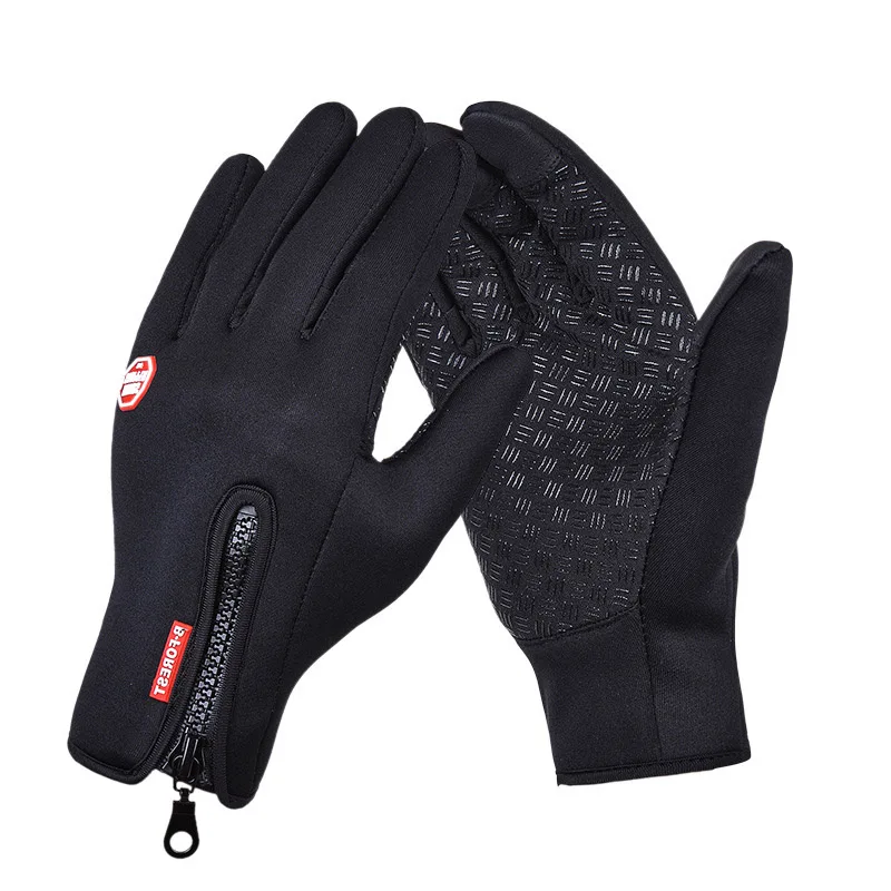 1 пара зимние велосипедные перчатки из искусственной кожи | Спорт и развлечения