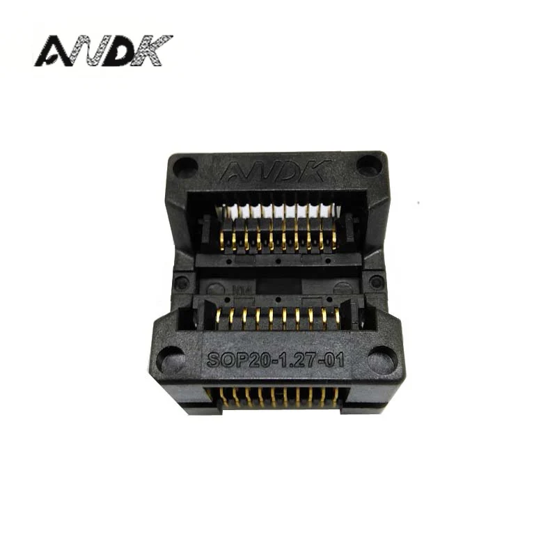 SOP20 SOIC20 SO20 ожог в шаге розетки 1 27 м IC ширина тела 5 4 мм мил тестовый разъем для