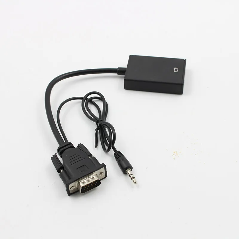 VGA вход HDMI выход 1080P HD + Аудио ТВ AV Видео кабель конвертер адаптер|vga male to hdmi|vga maleto hdmi
