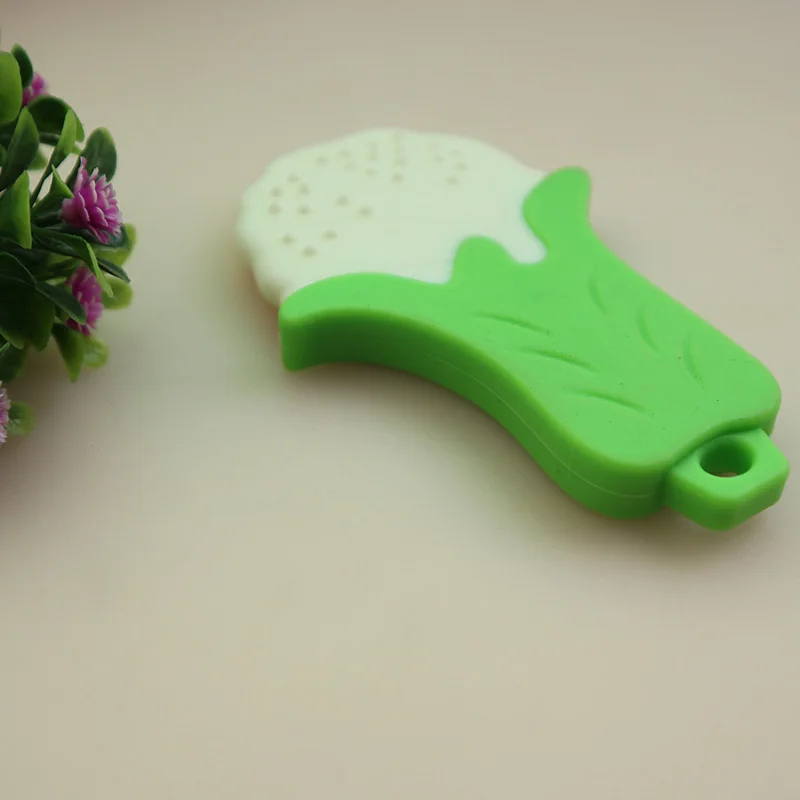 

NEW Baby Teethers Children Silicone Toy kids Rattles Cartoon Teether Fruit Shape Silicone Training Toddler infant lovely 1pcs