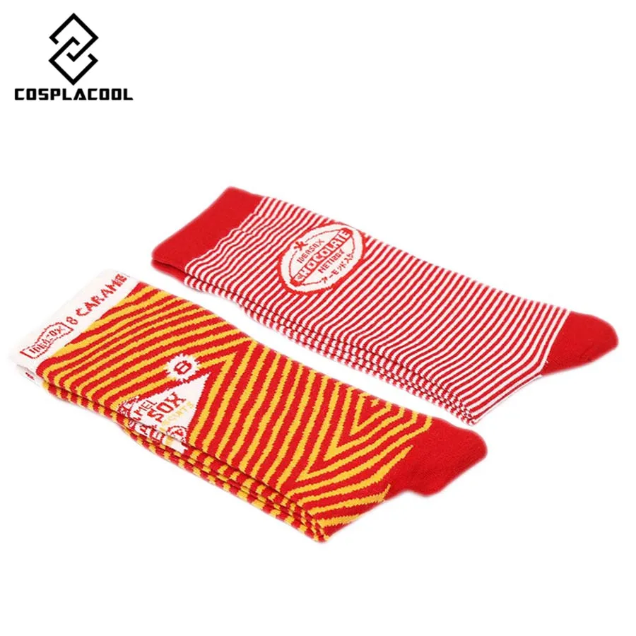 [COSPLACOOL] весенние креативные забавные Женские носочки модные арт деловая