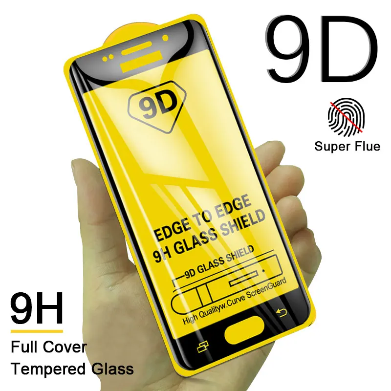 10 шт. 9D полное изогнутое закаленное стекло для samsung J3 J5 J7 Pro 2017 J330F J530F J730F J2 Prime