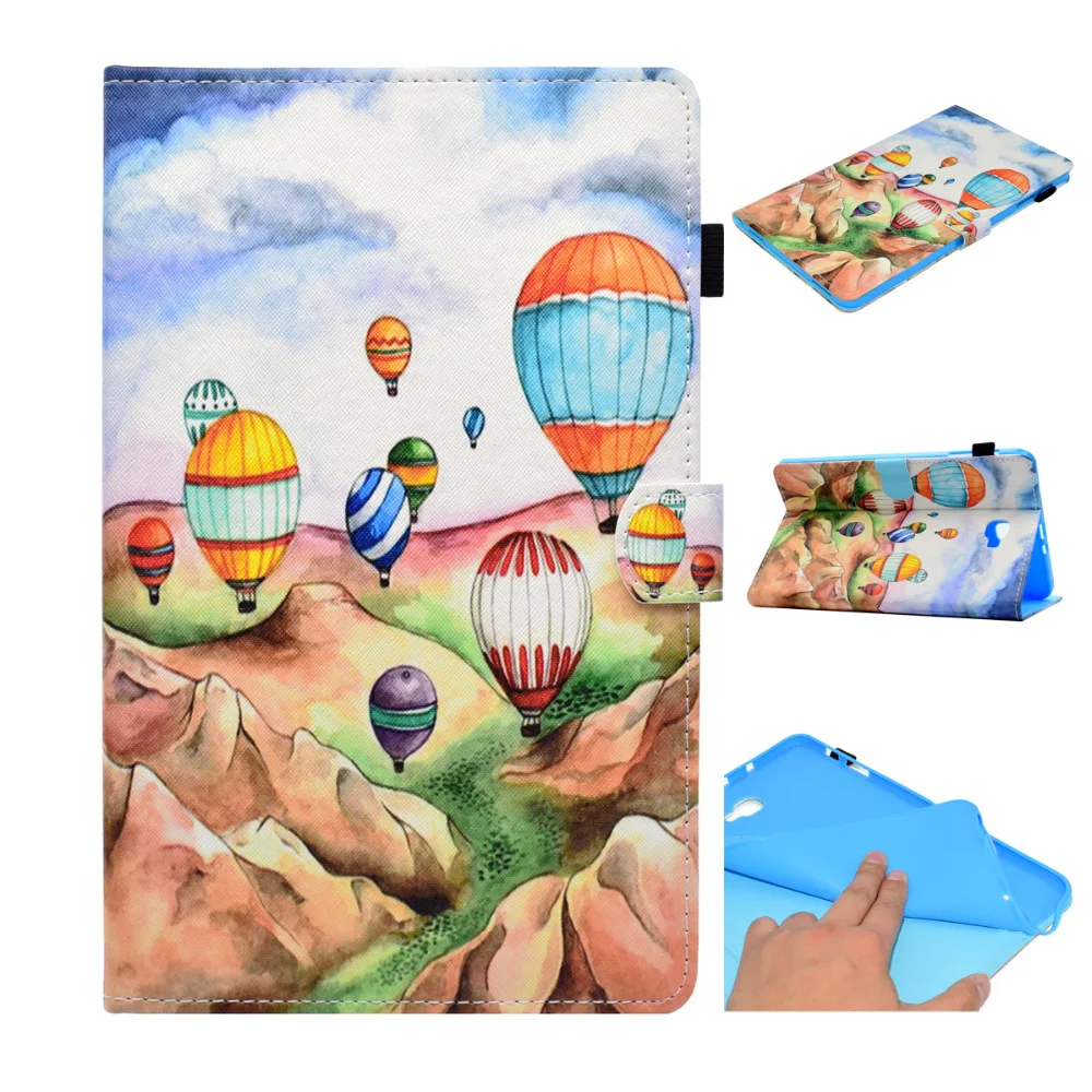 Флип-чехол из искусственной кожи с рисунком и подставкой Магнитный смарт-чехол