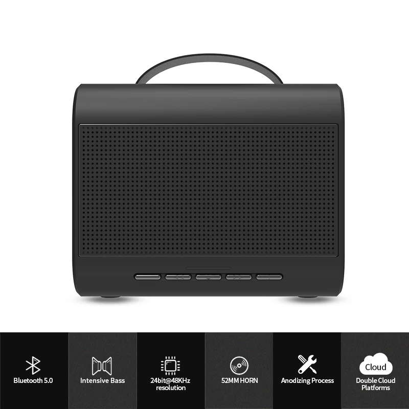 Bluedio T Share2.0 портативный беспроводной динамик Мини Bluetooth с микрофоном Голосовое