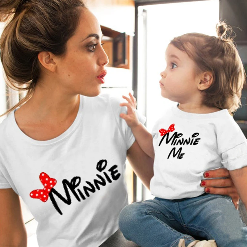 Матери дочь сочетающаяся одежда Рождество Семья мама и я 2021 Лето Большая Сестра