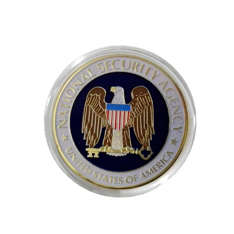 Америка вызов монета сша агентства национальной безопасности металл памятная