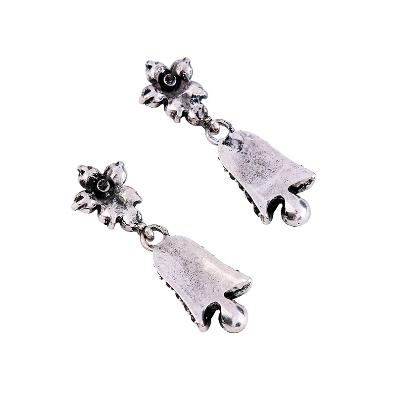 Модные женские висячие серьги с кристаллами онлайн шоппинг индийские Ретро