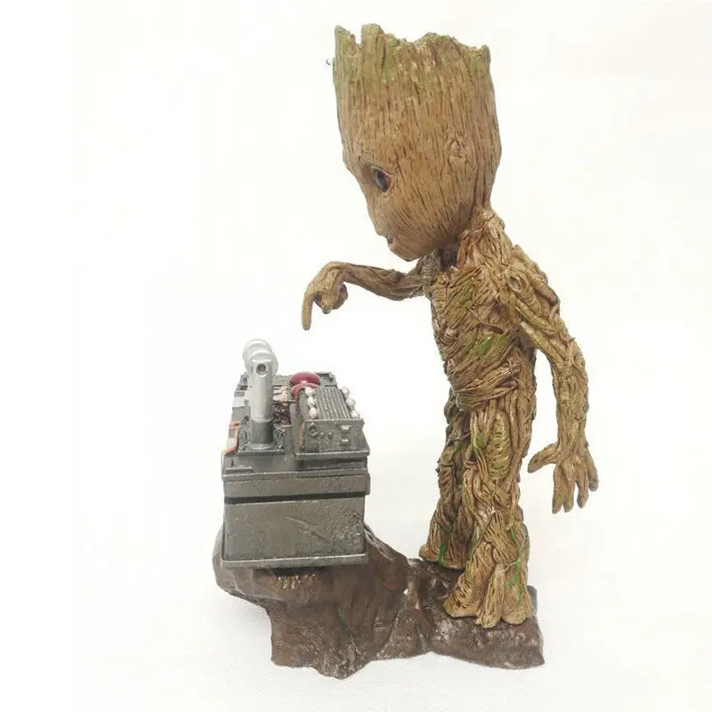 Детские Groot фигурки стражи Галактики Игрушка Дерево человек Милая модель игрушки