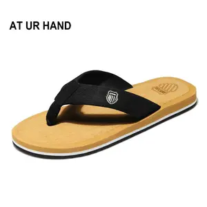 Летние пляжные шлепанцы, мужские уличные шлепанцы, мужские повседневные Шлепанцы из ЭВА, 6 цветов