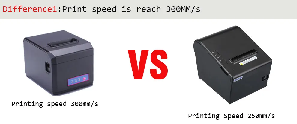 Быстрая печать 300 мм/сек. Wifi LAN USB Bluetooth POS 80 мм термопринтер с автоматическим резаком Поддержка Android Windows печать