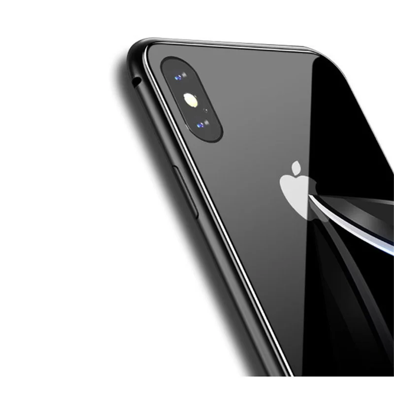 Магнитный адсорбционный металлический чехол для iPhone 11 pro MAX 12 XS 7 8 Plus магнит