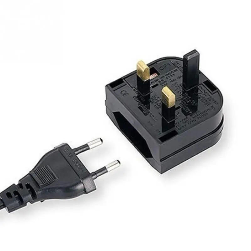 Европейский ЕС 2 Pin к UK 3Pin переходник Мощность гнездо дорожный преобразователь Z09 Прямая поставка#0827