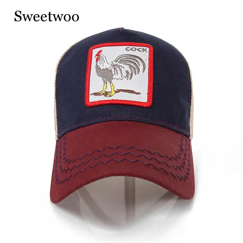 2019 Новая модная сетчатая Бейсболка унисекс милые колпачки для животных женщин &