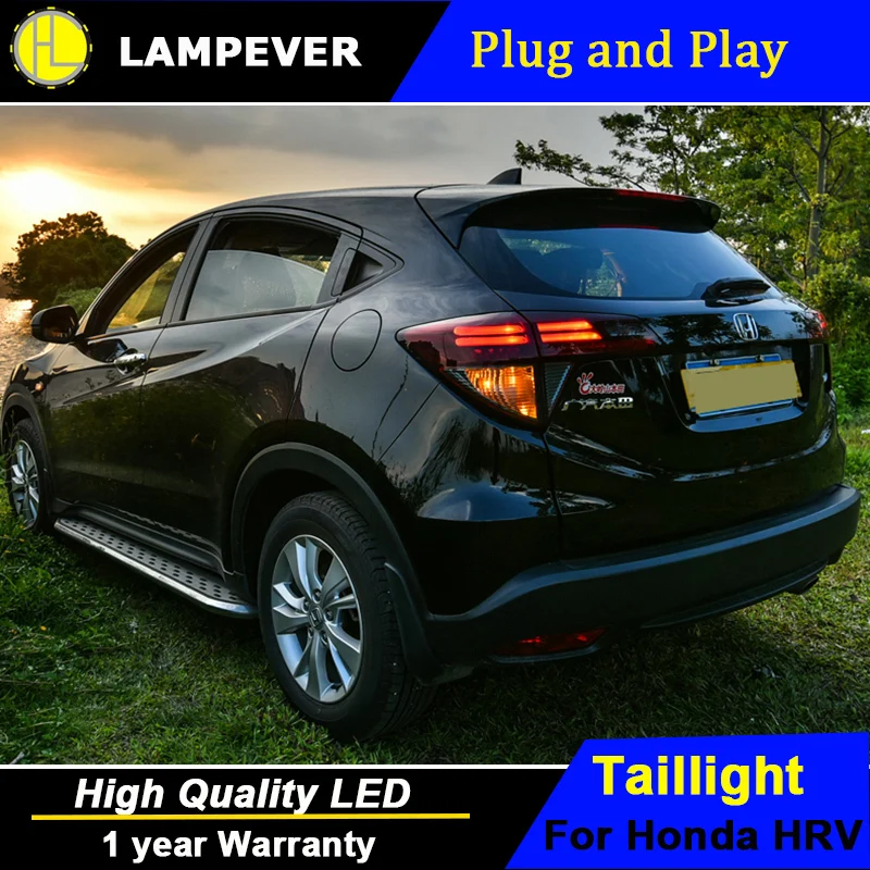 

Car Styling for HRV Tail Lights 2014-2018 Vezel LED Tail Light Aurion Rear Lamp DRL+Brake+Park+Signal