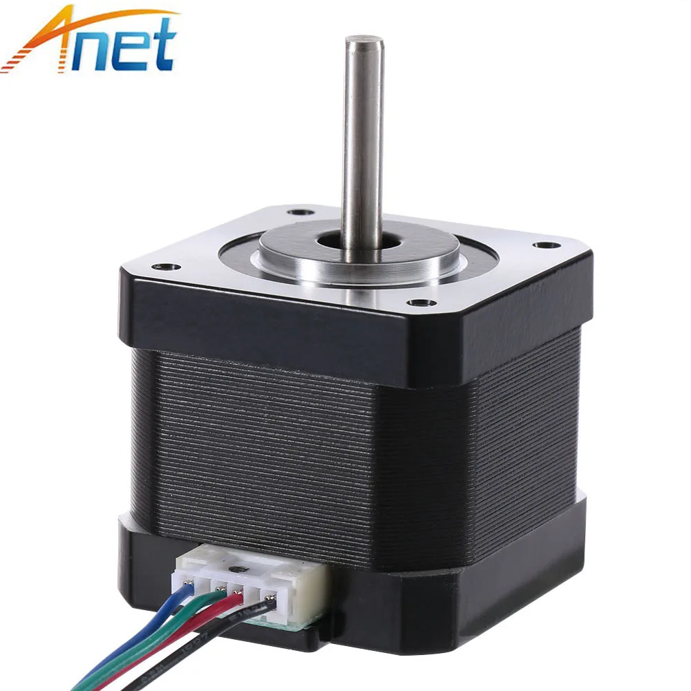 

Шаговый двигатель Nema 1,7a, 42BYGHW609, 2 шт./лот, Anet 42, детали для лазерного измельчения, пены, плазменных 3D-принтеров
