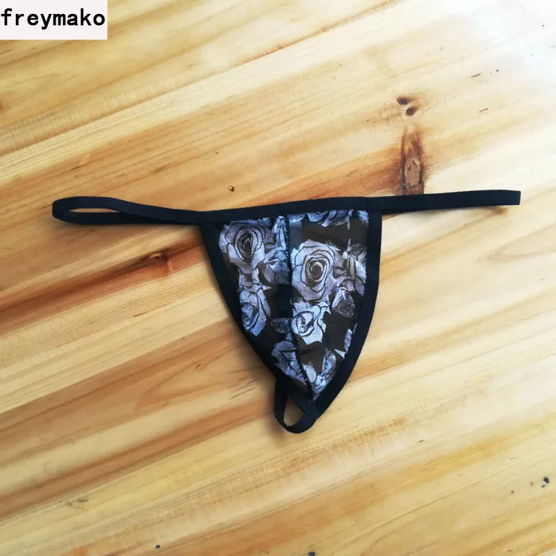Ультратонкий дышащий сексуальные мужские стринги и Ropa Interior Hombre трусы для геев sissy