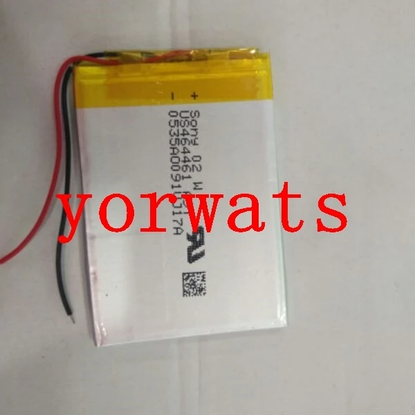 

New Hot A Rechargeable Li-ion Cell Bao 3.7V polymer lithium battery 464461 imported battery charging power supply with protectiv