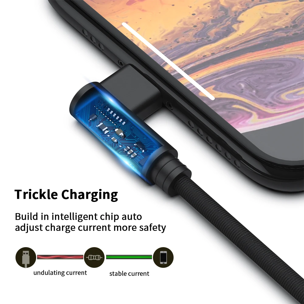 Кабель Micro USB MANTIS 3/2/1 м угол 90 градусов|Кабели для мобильных телефонов| |