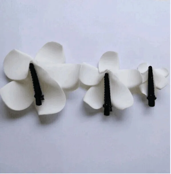 Свадебные заколки для волос с Бали и цветочным принтом 50 шт. корейская бижутерия