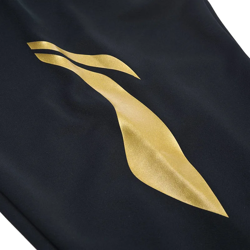 Мужские спортивные брюки Li Ning серия бадминтон удобные штаны из полиэстера с