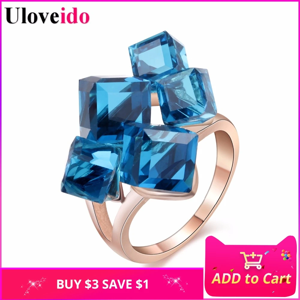 Uloveido распродажа подарки на новый год розовое золото ювелирное изделие женские