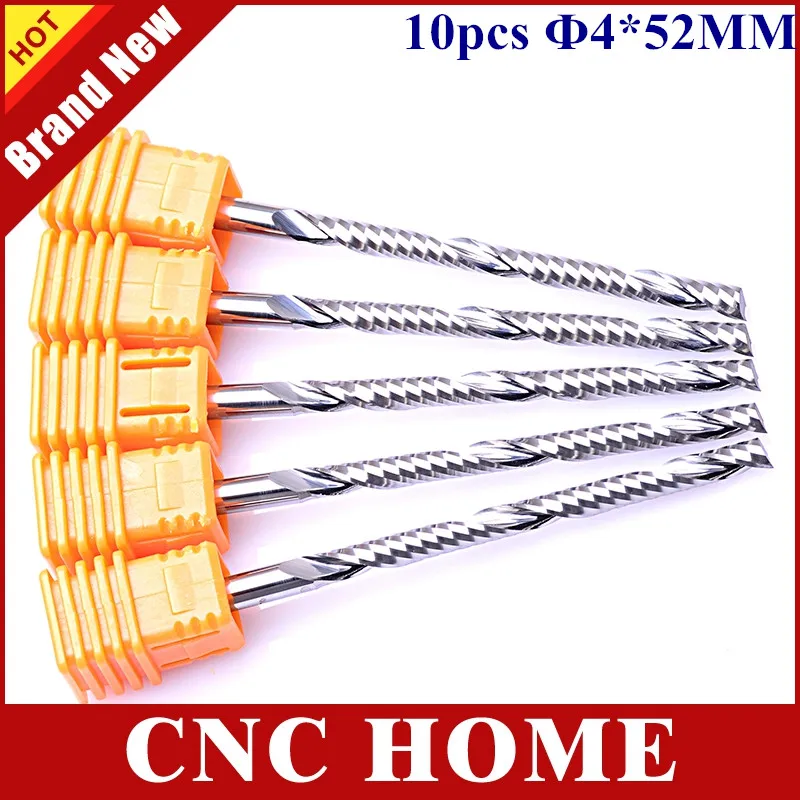 Твердосплавные фрезы с одной канавкой инструменты для резки дерева МДФ акрила 10