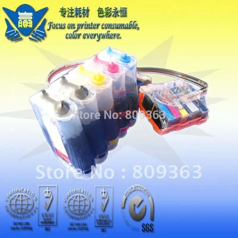 

(PGI-320 CLI-321 Use in Japan) CISS Continuous Ink System for Canons MP560 MP620 MP630 MP640 MX860 MX870 Free Shipping By DHL