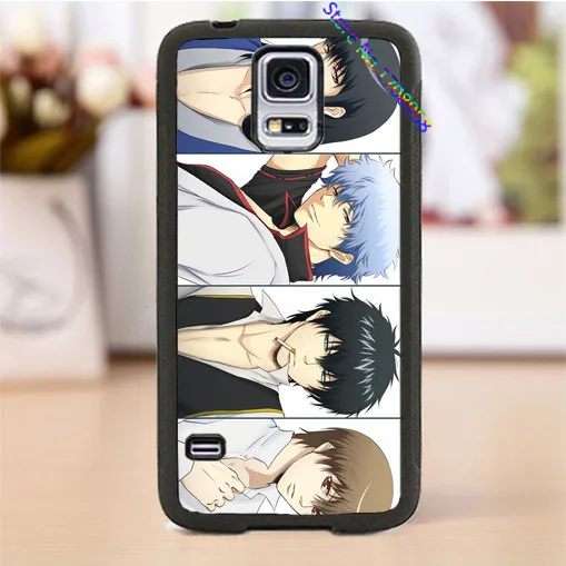 Gintama мода оригинальный сотовый телефон дело чехол для samsung galaxy s3 s4 s5 s6 s7 край