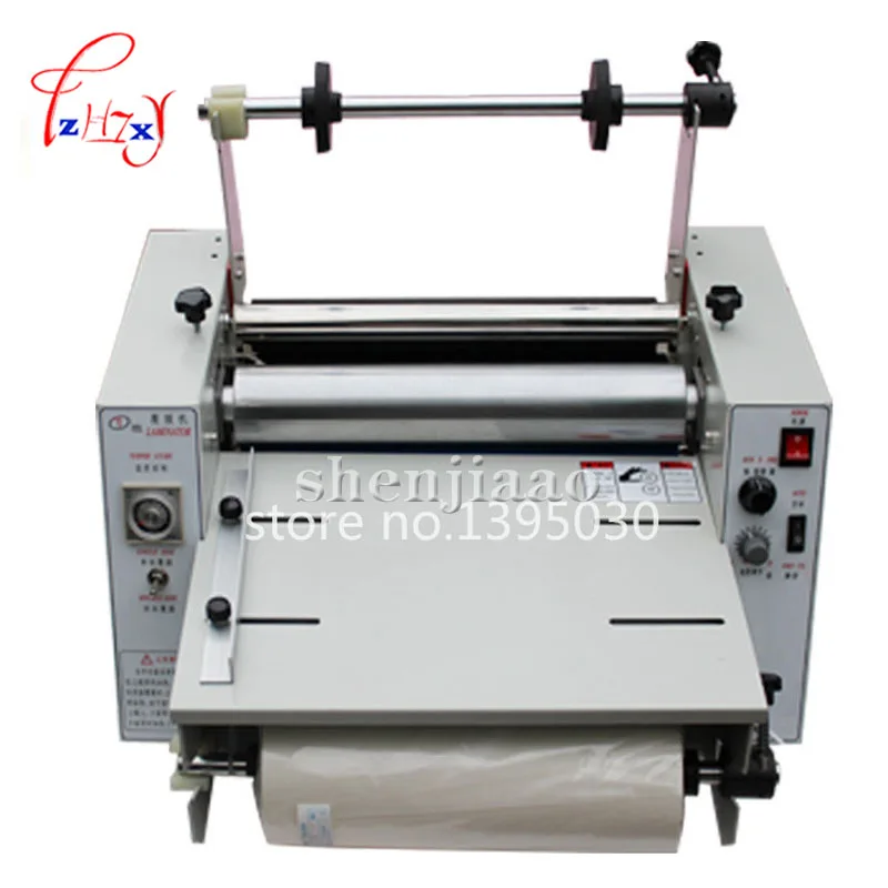 Горячая машина для ламинирования фото бумажный ламинатор DC 380 рулон холодного