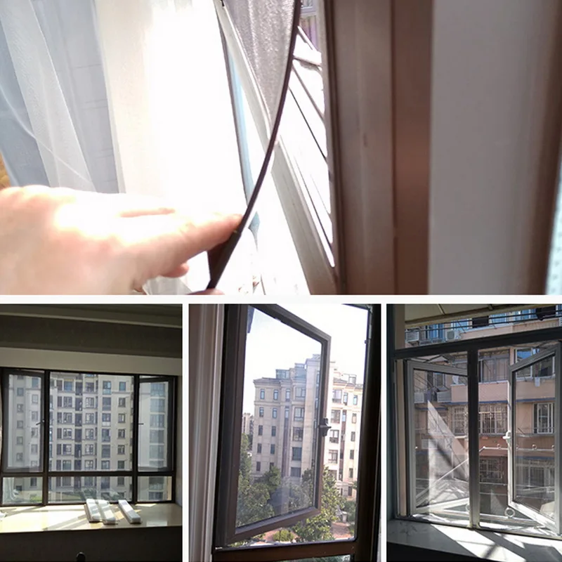 2/4/6 шт. Москитная сетка от насекомых мух для занавесок насекомые москитная окно