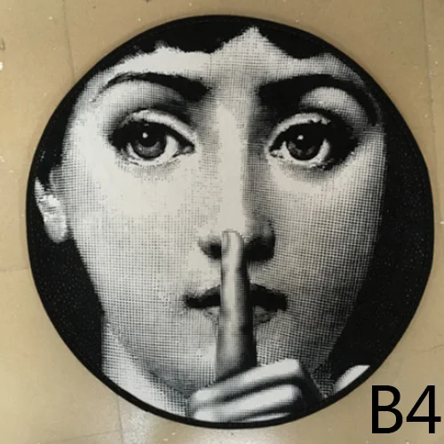 Высокое качество Fornasetti ковры круглые ковры Гостиная коврик для Спальня Классическая Леди Коврик для йоги Tapete пункт сала - Цвет: D